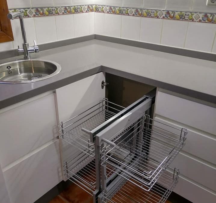 Cocina montada sin obra