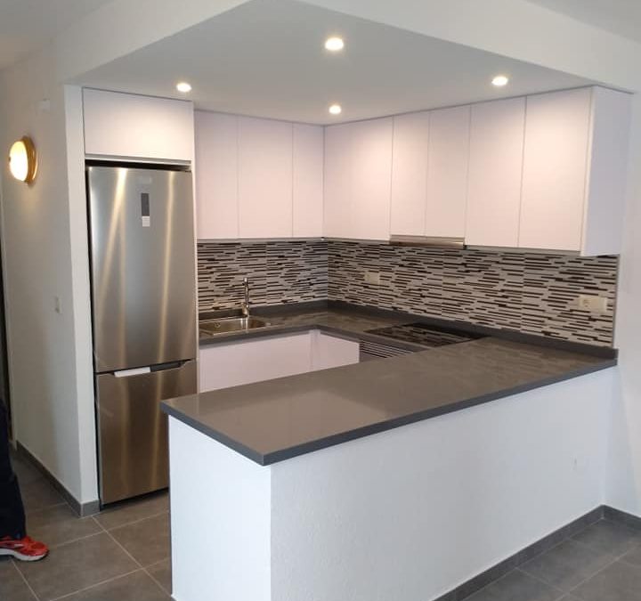 Kitchen with super matt finish